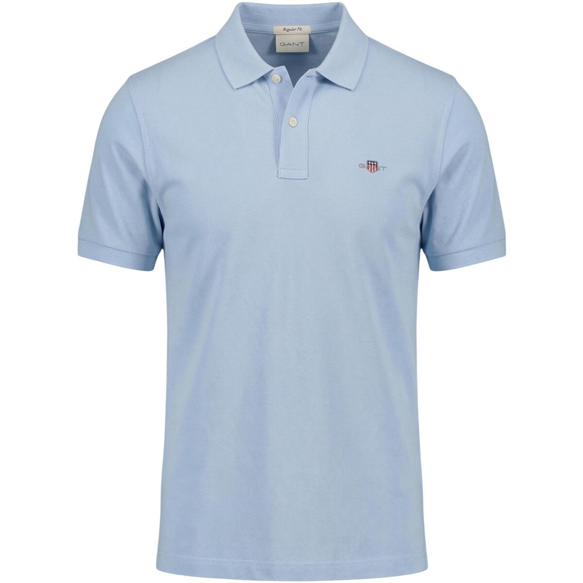 Gant  REG SHIELD SS PIQUE POLO 2601.002210  Modrá