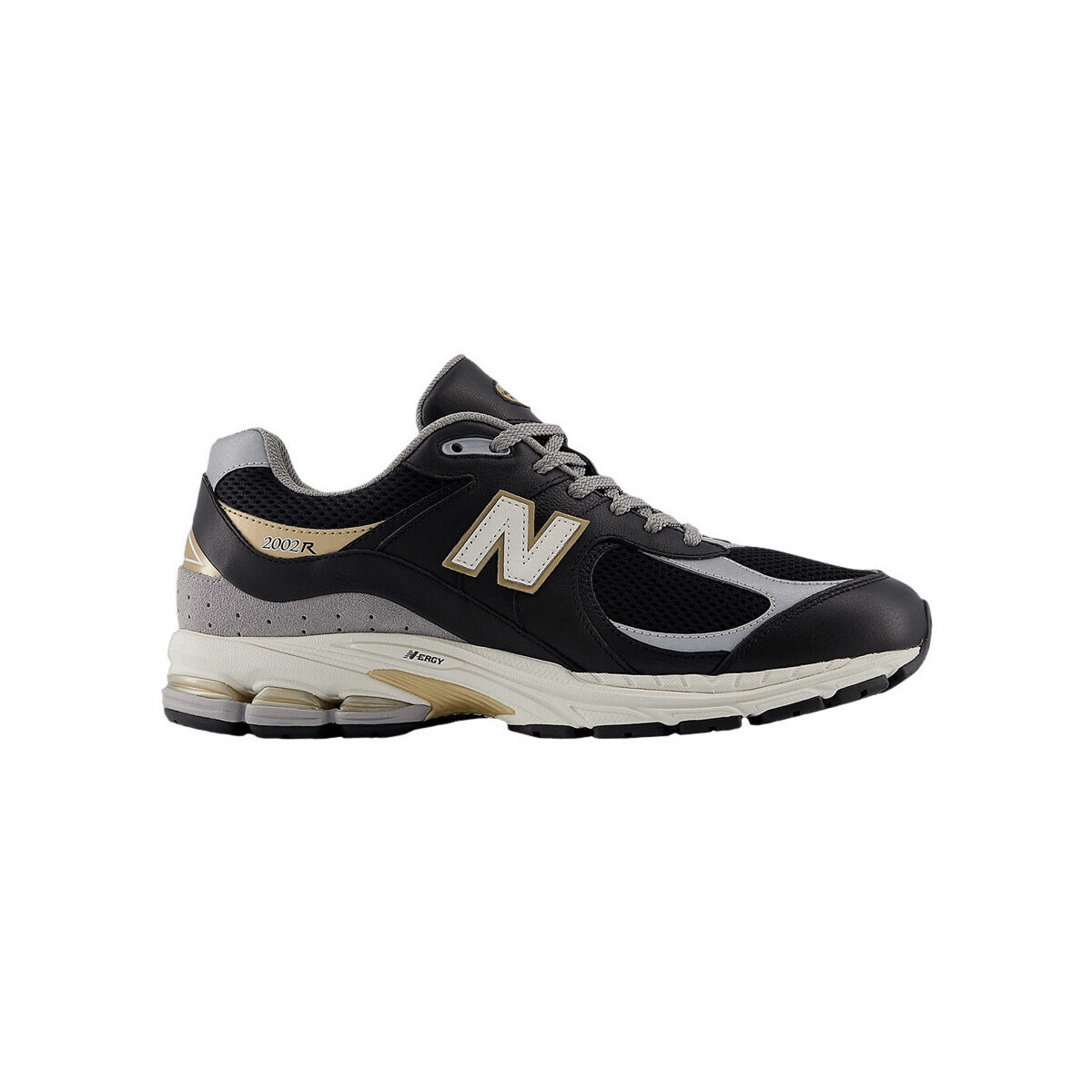 New Balance  2002R Black Sea Salt Gold Metallic  Černá