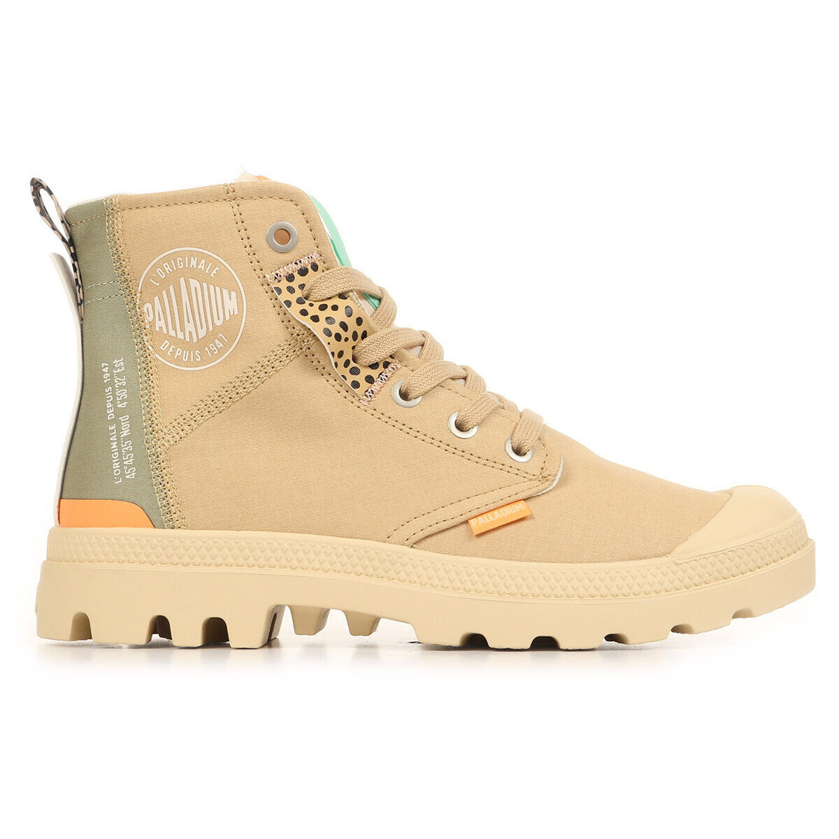 Palladium  Pampa Hi Urban Layer  Hnědá