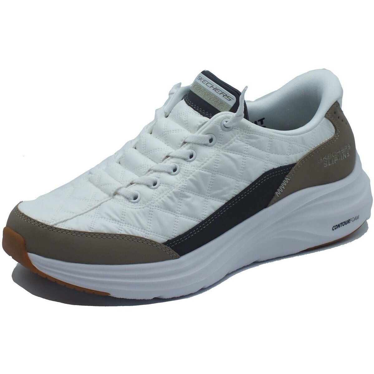 Skechers  232619 Cozy Fit White  Bílá