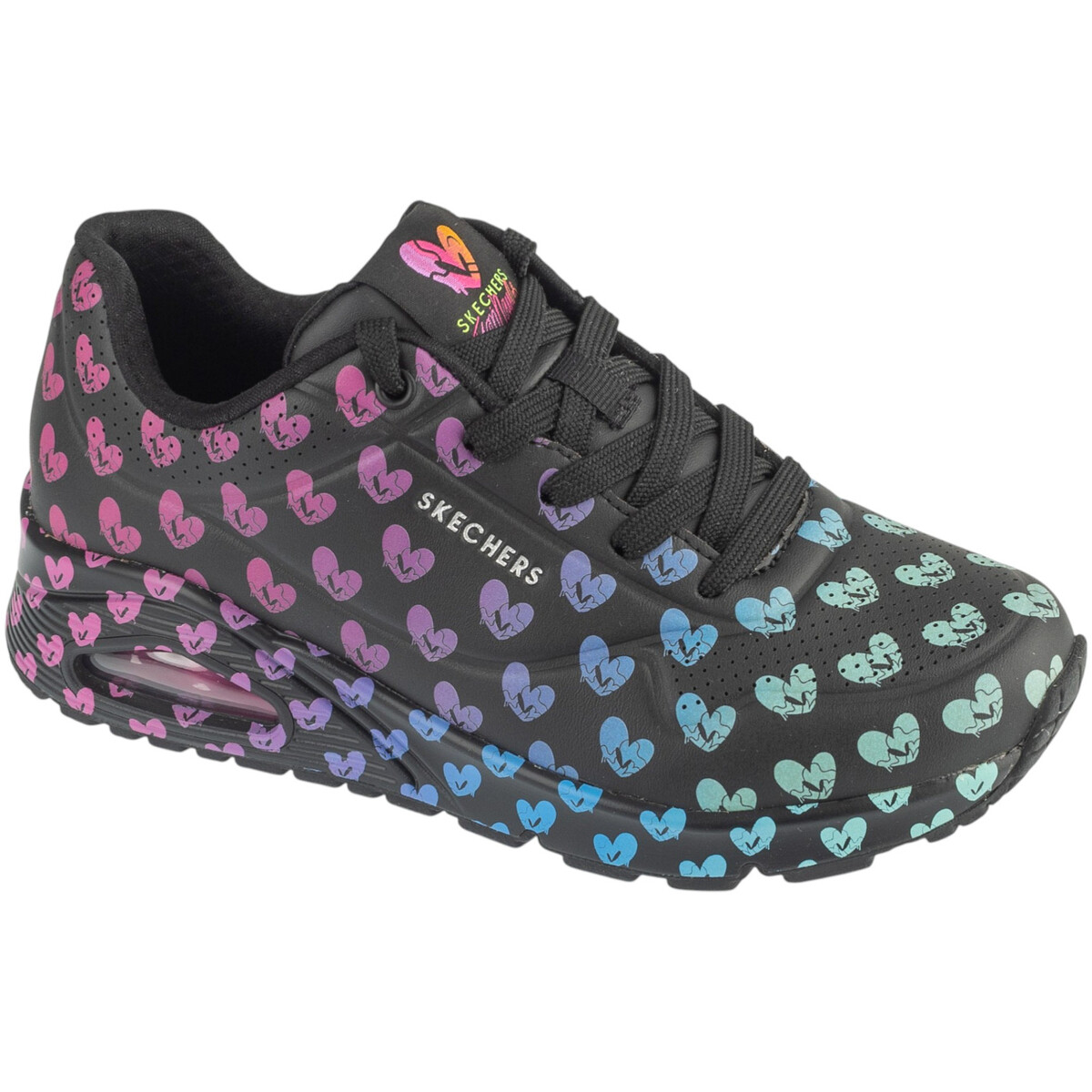 Skechers  Uno - Live Colorfully  Černá