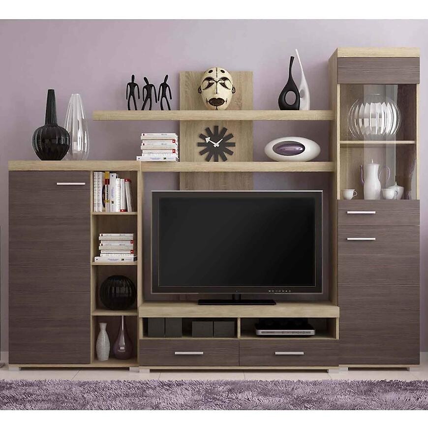 Obývací Stěna Mistral 250cm Dub Sonoma