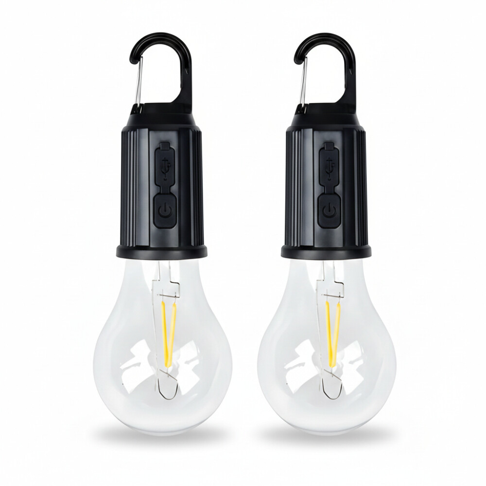 Přenosná LED lampa Luminka 2ks - černá