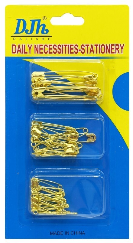 Conmetron Zavírací špendlíky - zlaté - 50 ks - PK171-11