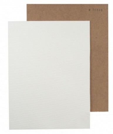 JK Styl Ekonomická deska s plátnem - 50 x 60 cm - DPE 5060 - JK Styl Bílá Bílá