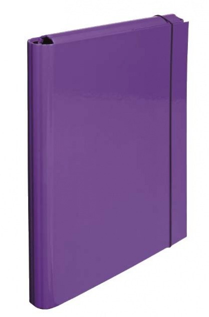 Karton P+P Desky s gumou A4 lamino - 3 klopy - fialové - 0-117F – Karton P+P |  |