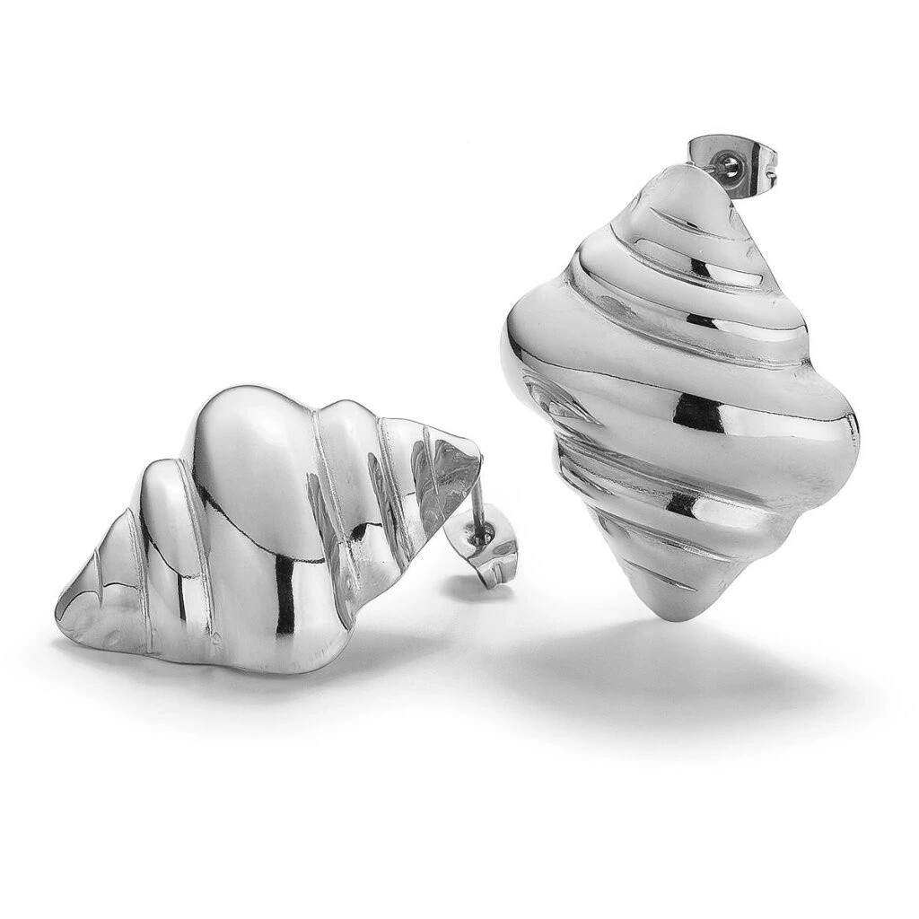 Evolution Group - Pavona Originální ocelové náušnice CROISSANT