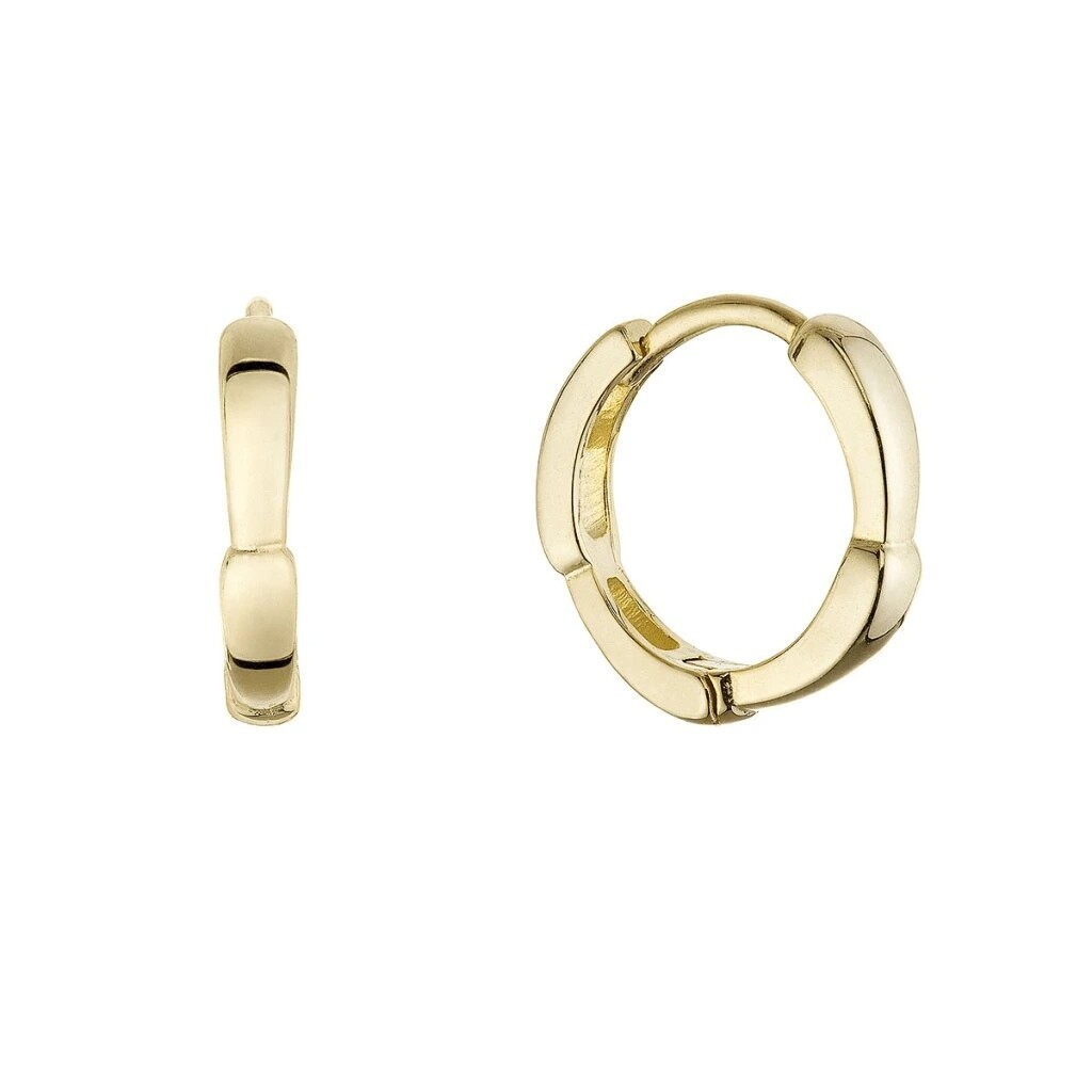 Evolution Group - Pavona Elegantní pozlacené kruhy 61158