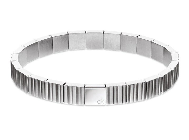 Calvin Klein Elegantní ocelový náramek pro muže Parallel 35100083