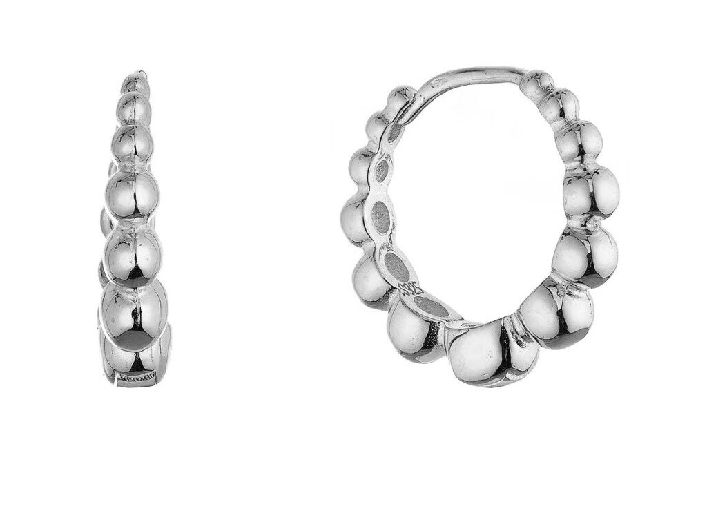 Evolution Group - Pavona Elegantní stříbrné kruhy 61162