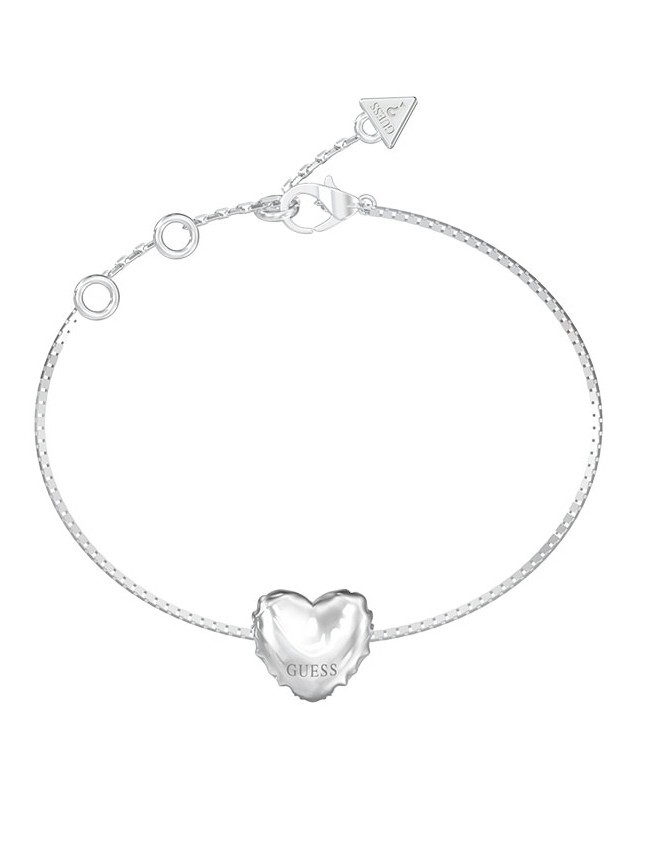 Guess Dámský náramek Srdíčko Iconique JUBB05542JWRH 21 cm