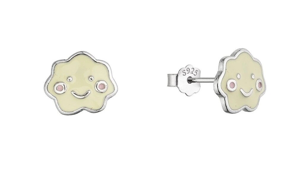 Evolution Group - Pavona Dívčí stříbrné náušnice Mráčky 61140