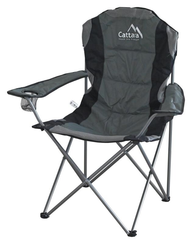 Cattara Židle kempingová skládací VIGO šedá