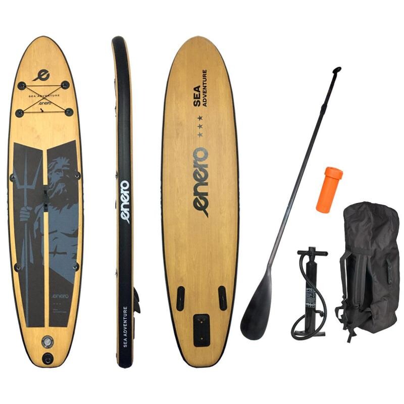 ENERO 140 kg modrý 320x91x15 cm paddleboard set