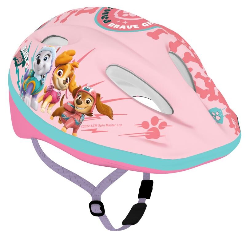 Lerko Dětská přilba Tlapková patrola růžová