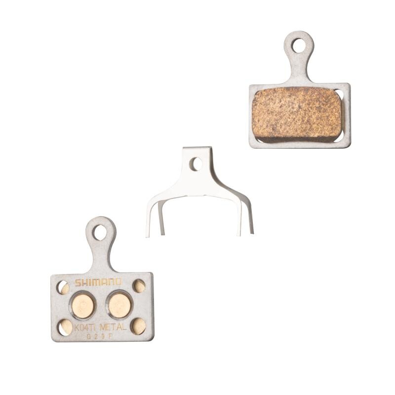 SHIMANO Destičky brzdové SH K04Ti kovové, s pružinou