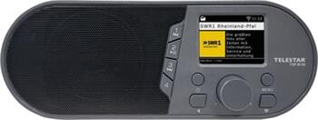 Telestar TOP IR50 BT reproduktor + internetové rádio, USB, Wi-Fi, CZ OSD menu, černá