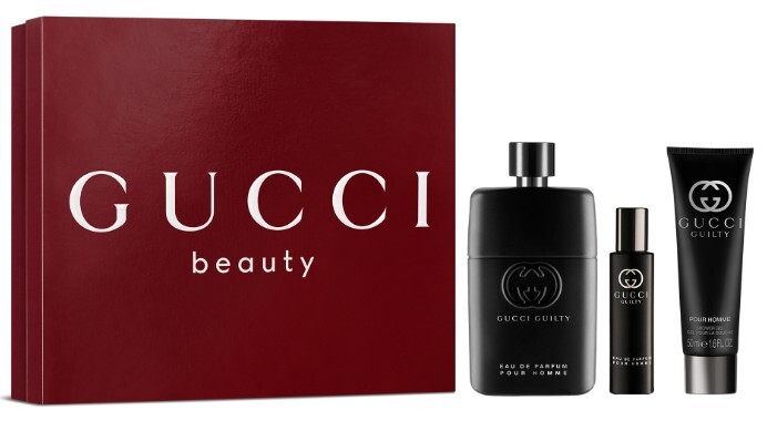 Gucci Guilty Pour Homme - EDP 90 ml + sprchový gel 50 ml + EDP 15 ml