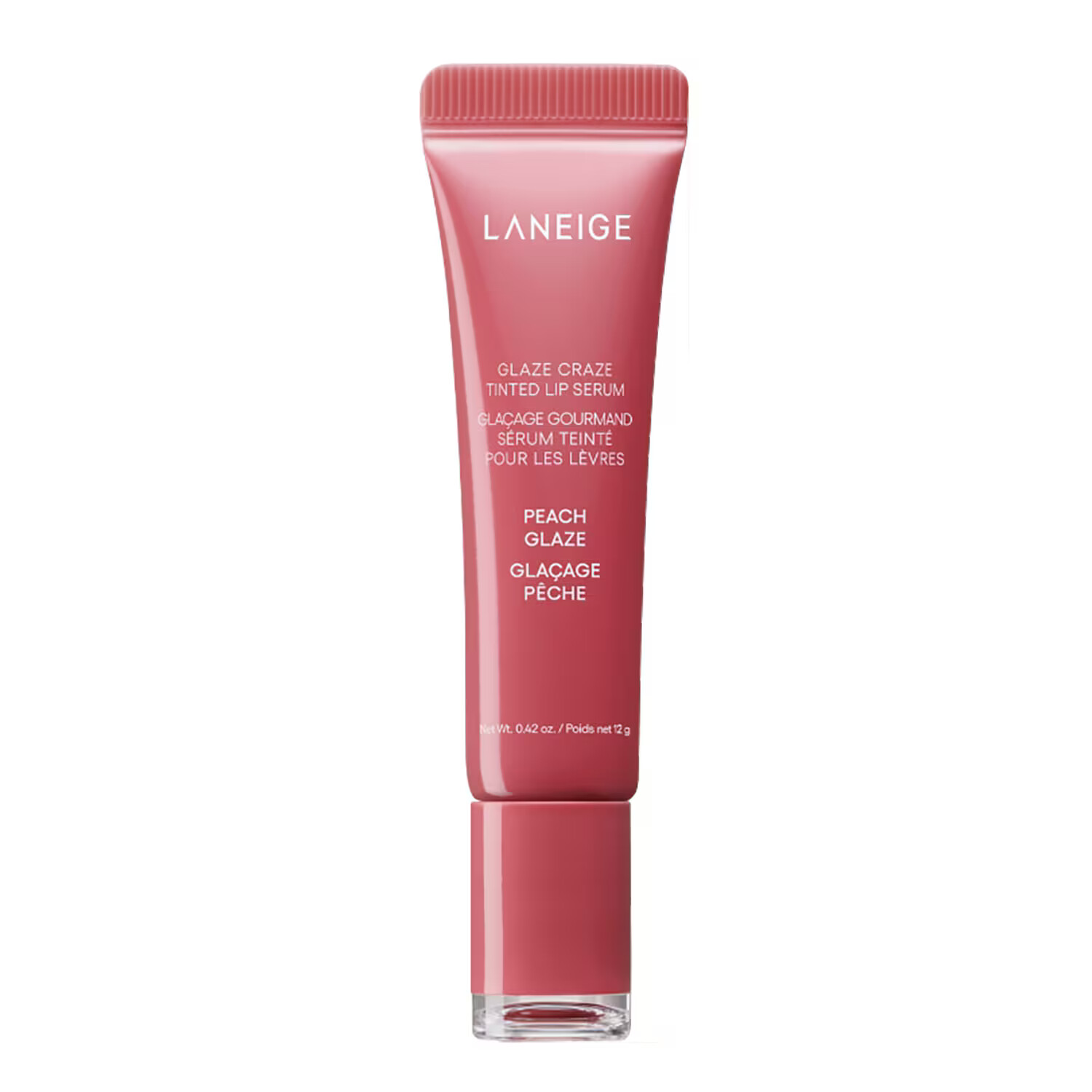 Laneige Tónované sérum na rty Peach Glaze Tinted Lip Serum 12 g