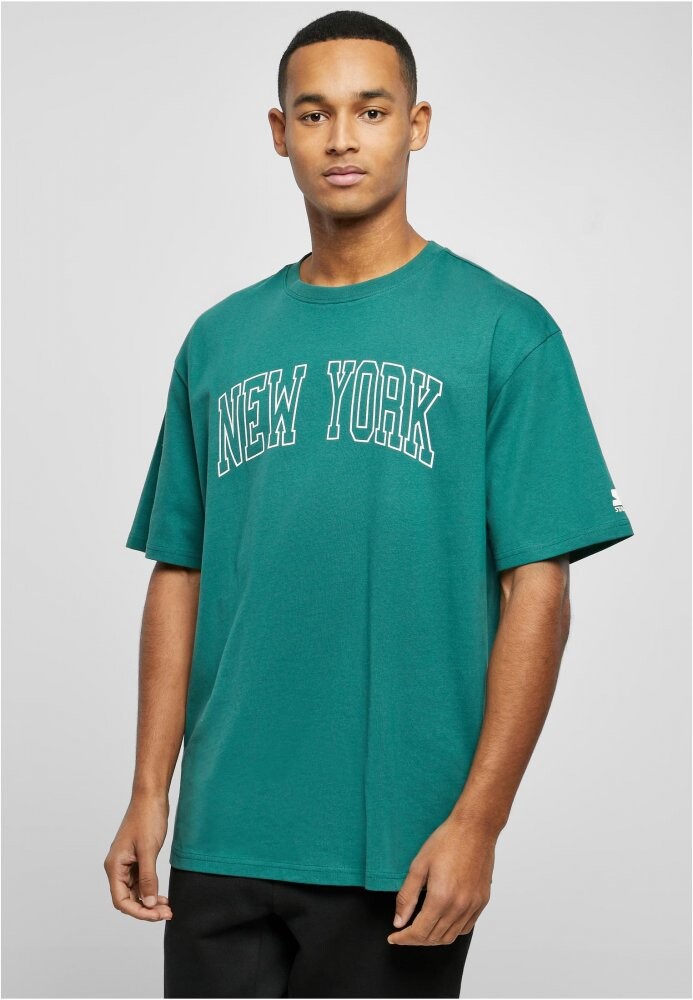 Starter New York Tee - darkfreshgreen L