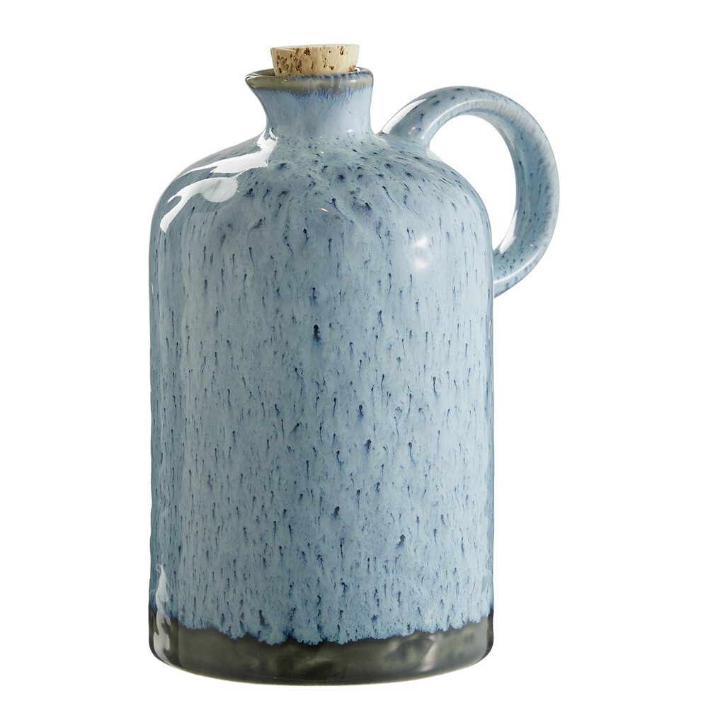 PORTIMAO Lahev na olej s korkovým uzávěrem - modrá