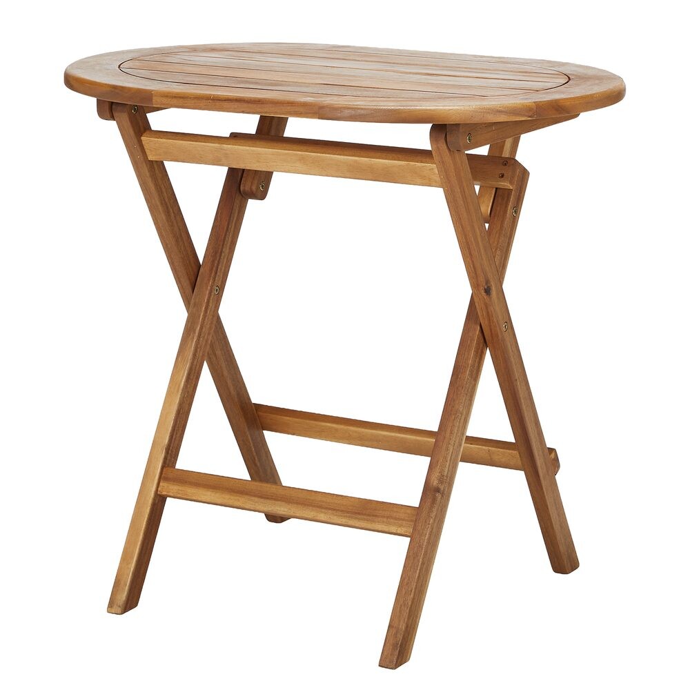 BOHO GARDEN Skládací stolek oválný malý