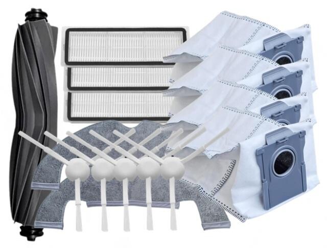 15ks HEPA filtry, kartáče, mopy a sáčky pro DREAME D10 Plus Gen2 (RLD32GD), sada