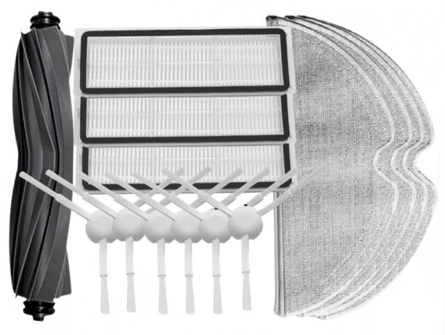 14ks HEPA filtry, kartáče a mopy pro DREAME D10s, D10s Pro, D9 Max, L10 Pro, sada