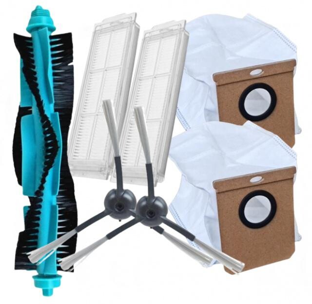 7ks Sada Kartáče, HEPA filtry a sáčky pro ETA 7243 Aquilo Pro a Conga 11090