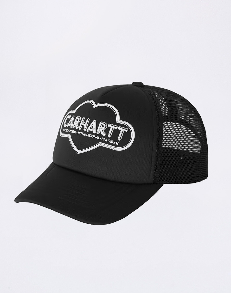 Carhartt WIP Cloud Heart Trucker Cap Black