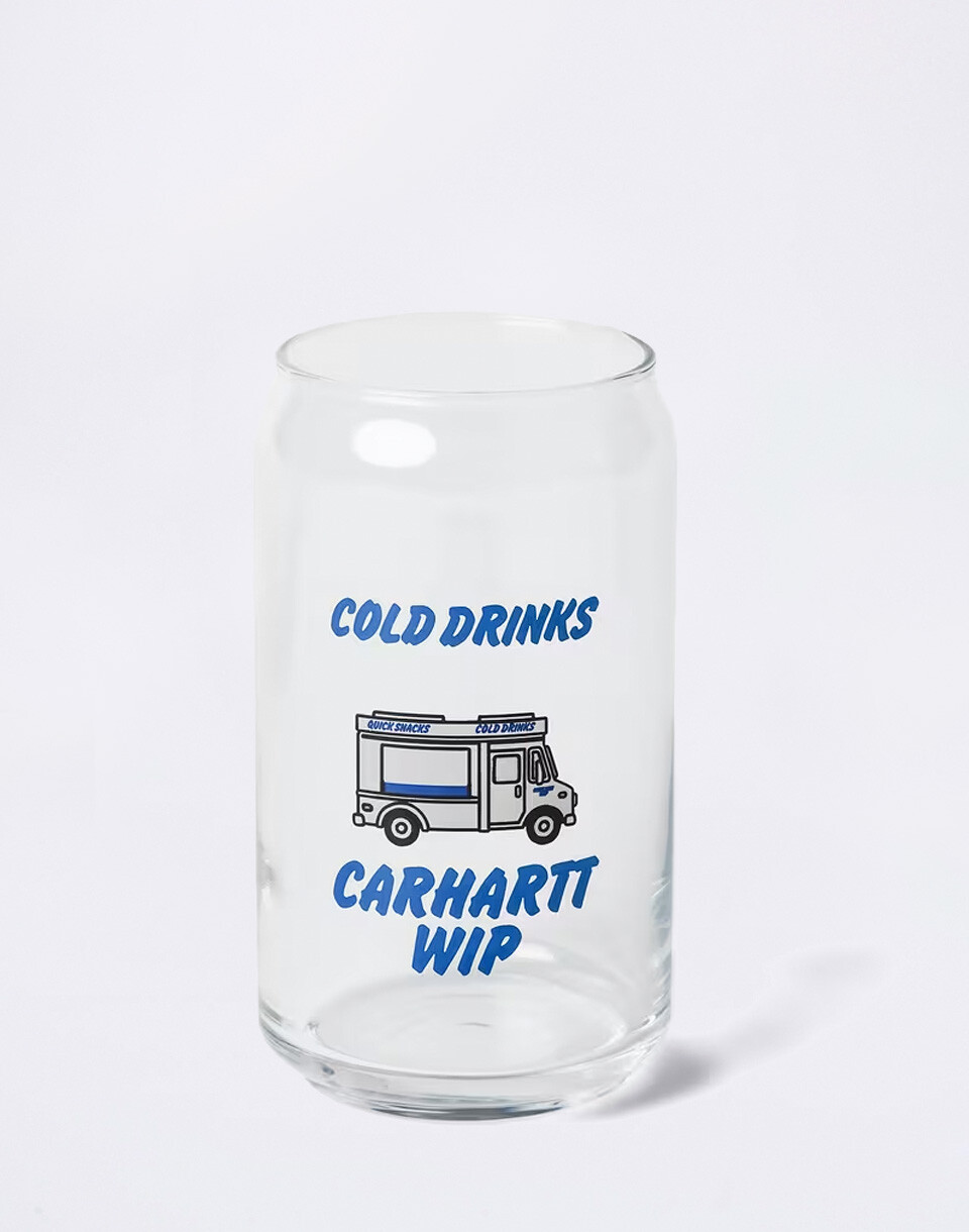 Carhartt WIP Cold Drinks Can Glass Clear