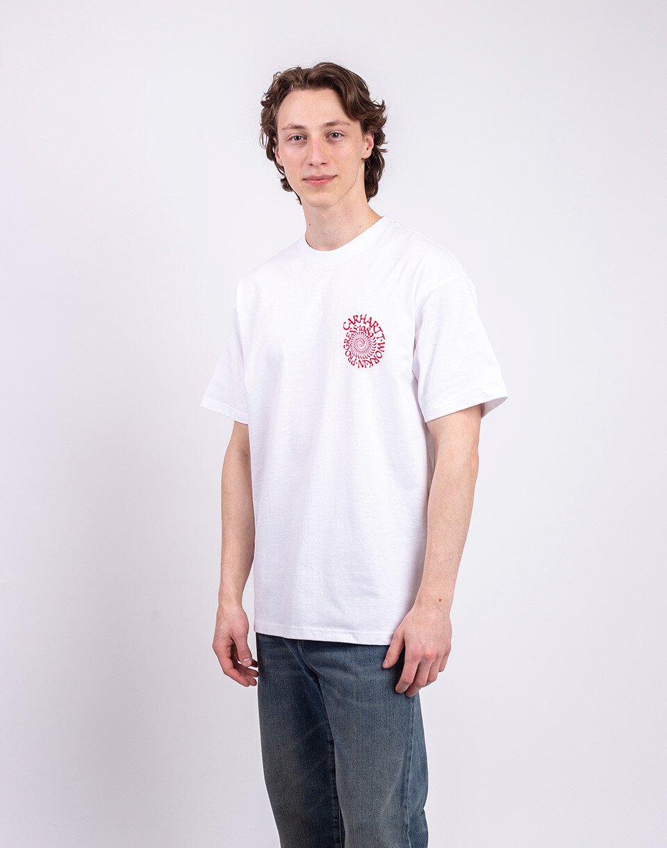 Carhartt WIP S/S Spirals T-Shirt White M