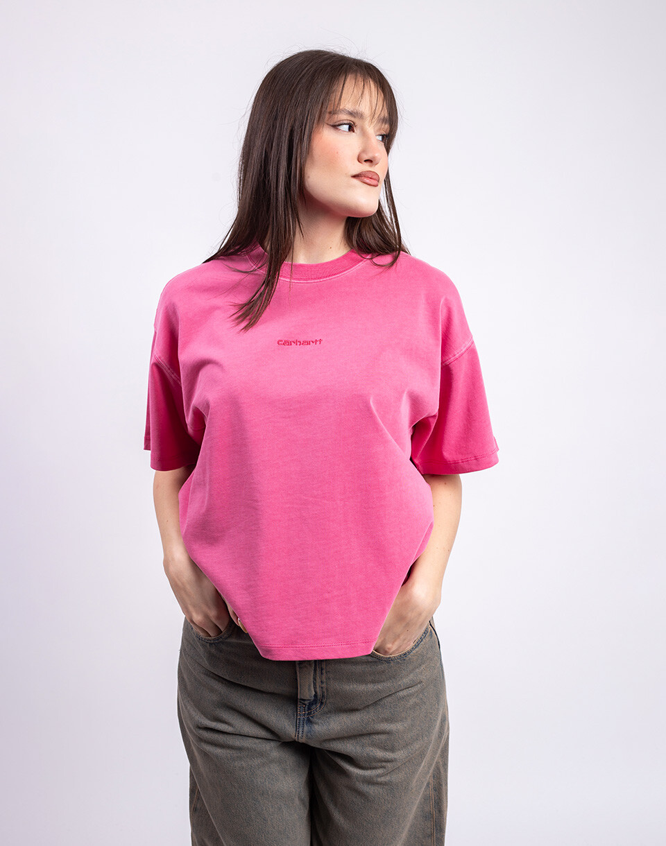 Carhartt WIP W' S/S Benton T-Shirt Primrose garment dyed XS