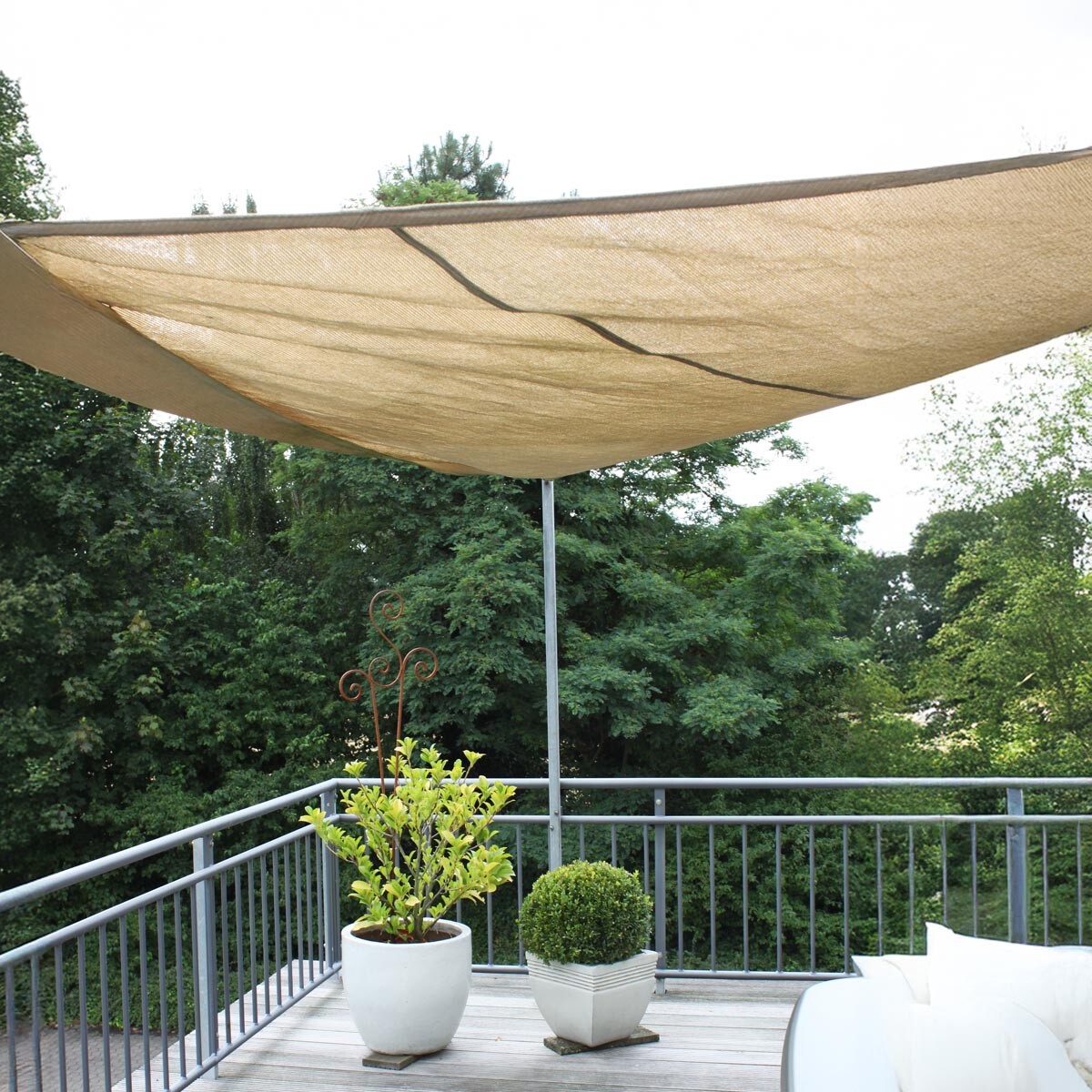 Videx Garden Stínící plachta TORINO, béžová, 300 x 300 cm