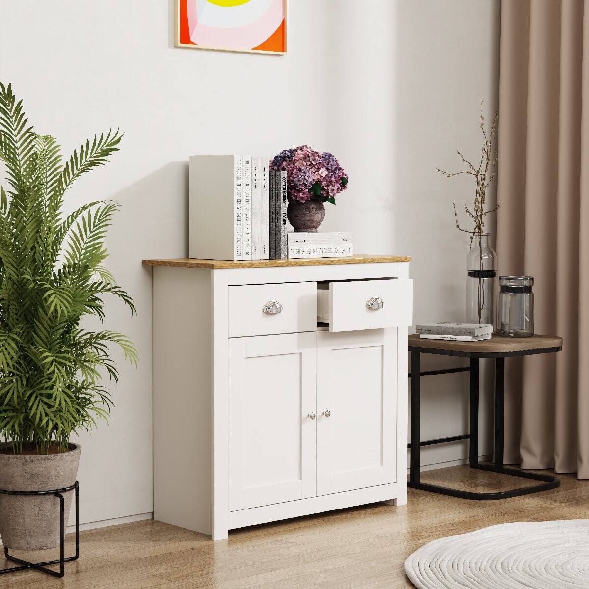 VCM Komoda „Balusa L“, černá