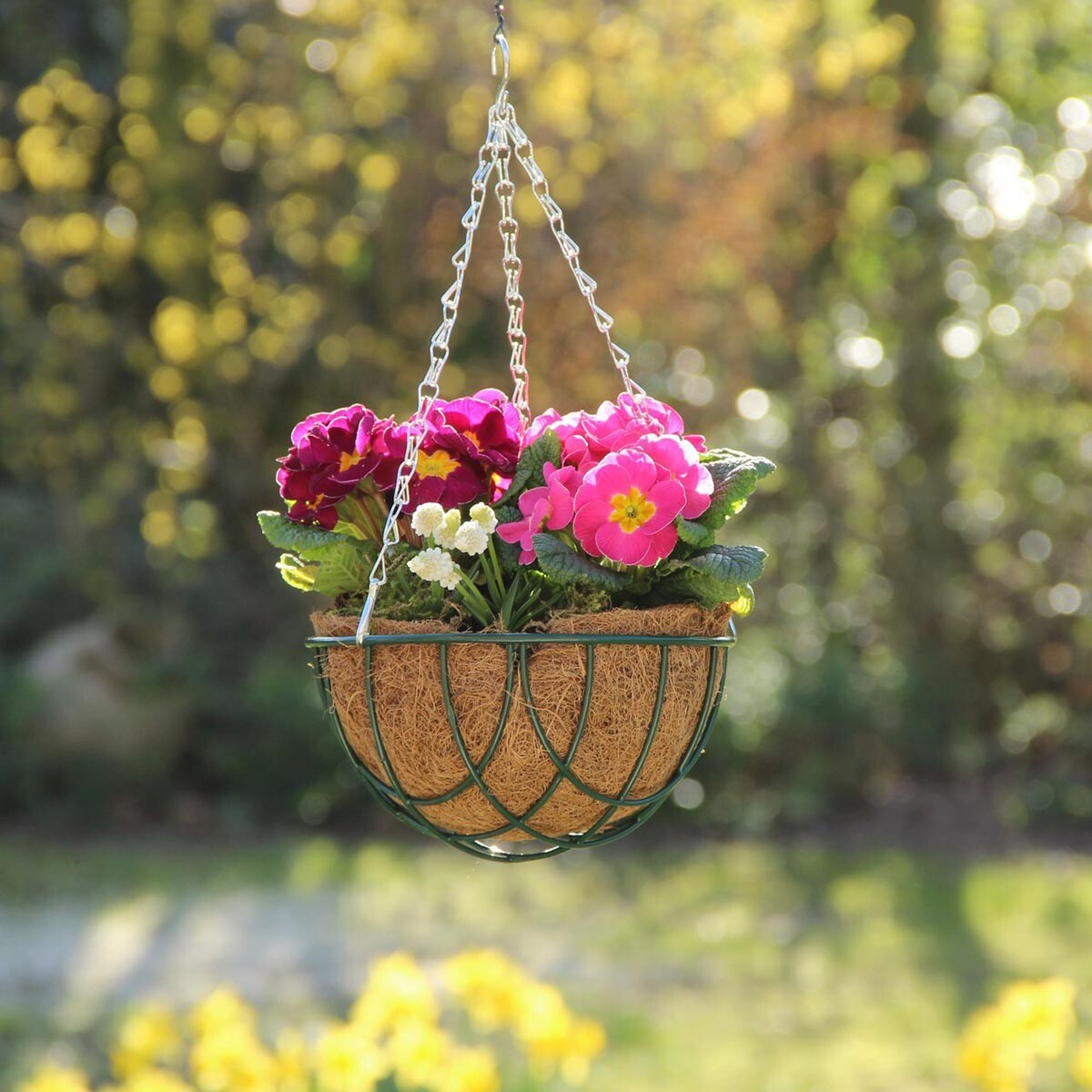 Videx Garden Závěsný květináč TRADITION s kokosovou vložkou