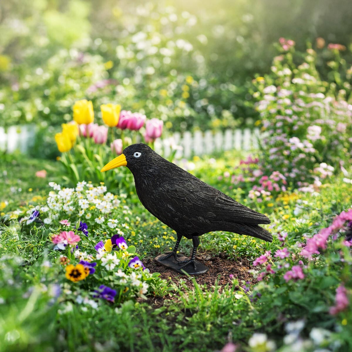 Videx Garden Plašič holubů, černý