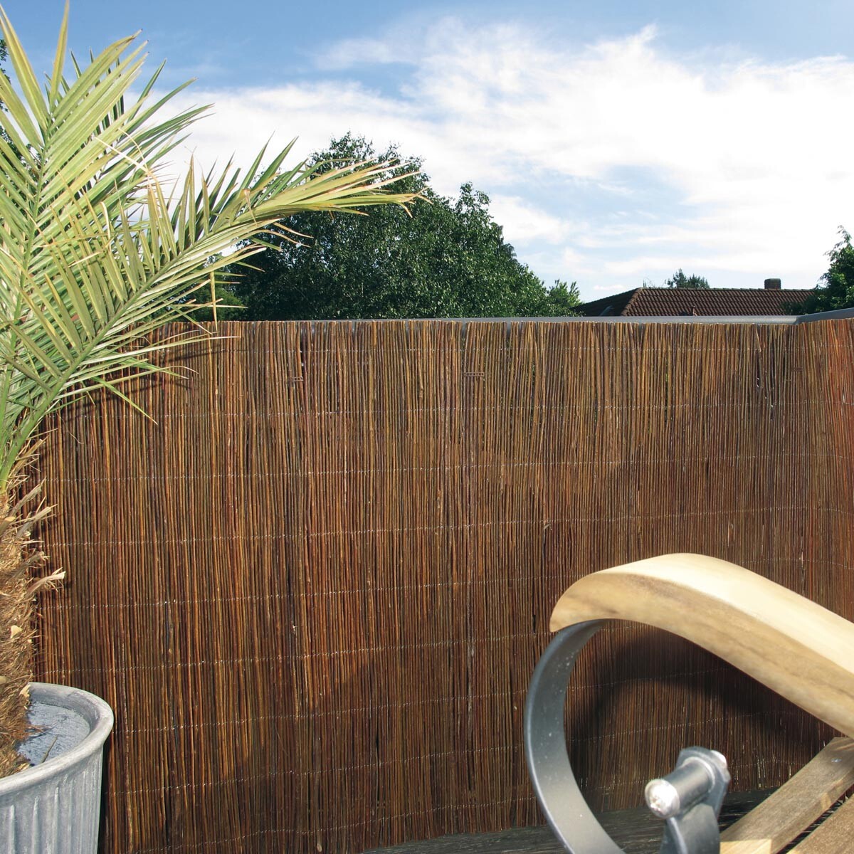 Videx Garden Vrbový plot PROVENCE, 90 x 300 cm, přírodní