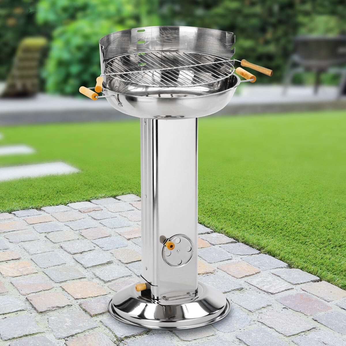 Haushalt international Nerezový sloupový gril