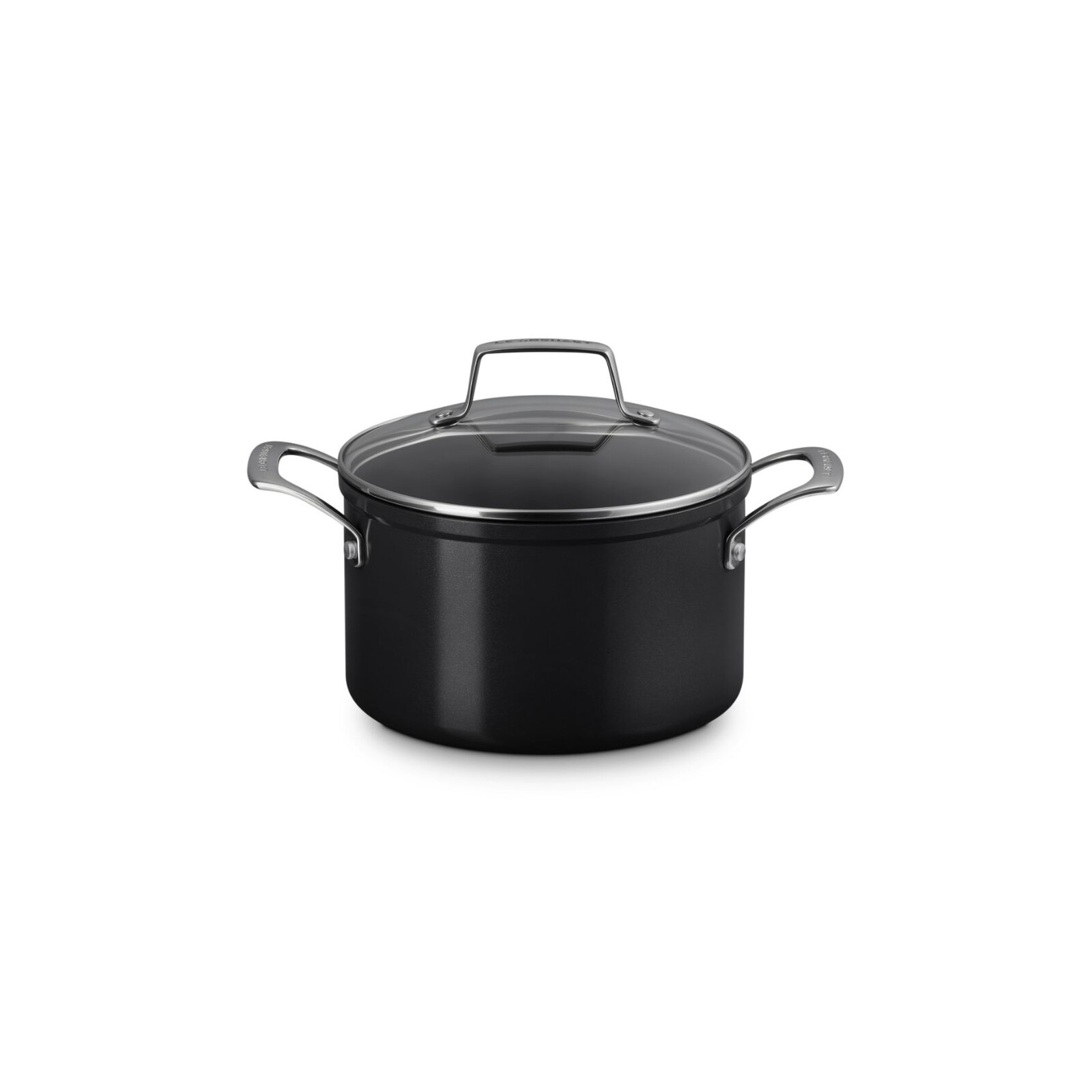 Kastrol ESSENTIAL 20 cm, 3,8 l, černá, hliník, Le Creuset