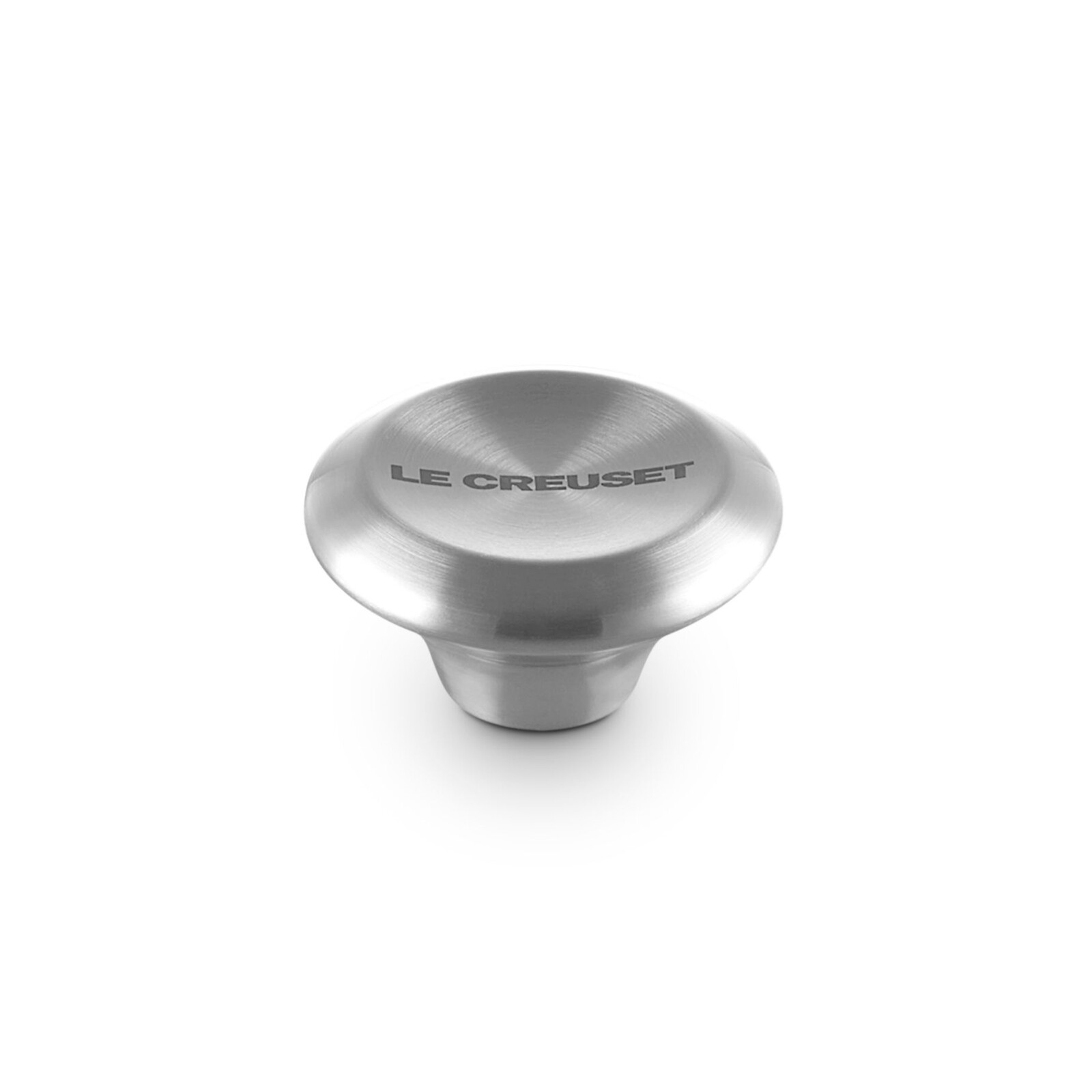 Úchyt na poklici SIGNATURE 5,7 cm, stříbrná, nerezová ocel, Le Creuset