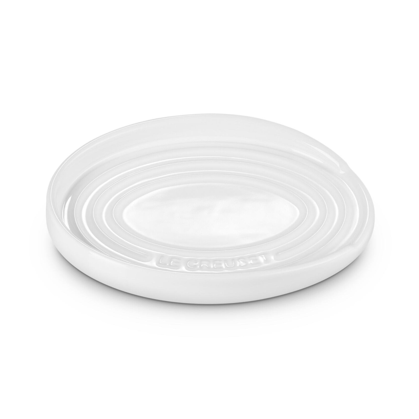 Odkládací miska na vařečky 16 cm, WHITE, kamenina, Le Creuset