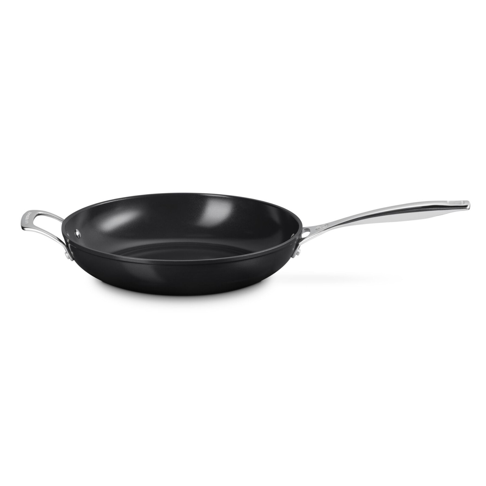 Nepřilnavá pánev ESSENTIAL 30 x 6,5 cm, černá, hliník, Le Creuset
