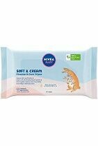 Nivea Baby ubrousky čistící Soft&Cream 57ks