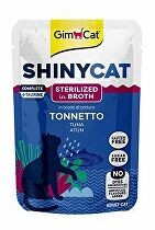 Gimcat ShinyCat kapsa tuňák ve vývaru Sterilized 70g