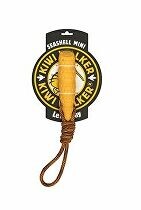 Hračka pes SEASHELL MINI, plov z TPR oranžová Kiwi