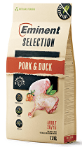 Eminent Selection Dog Adult Pork&Duck 12kg + 2kg zdarma