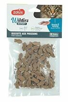 Pochoutka WILDIES rybí sušenky 50g Zolux
