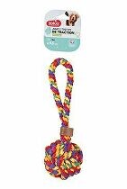 Hračka pes RAINBOW Míček 9,5cm Zolux