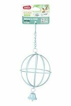 Jesličky na seno COSY kov koule modrá Zolux